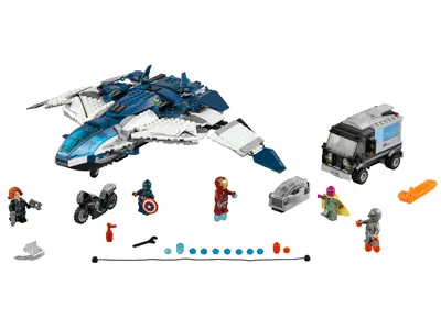 The Avengers Quinjet City Chase