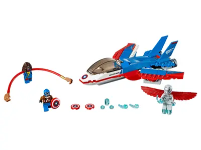 Captain America Jet Pursuit