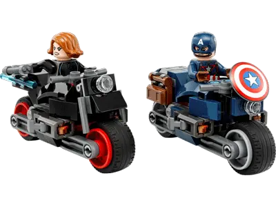 LEGO Black Widow & Captain America Motorcycles set 76260