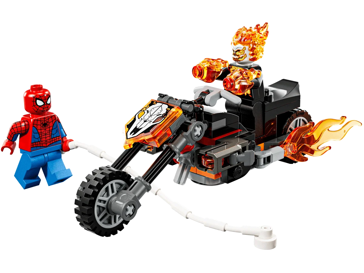 LEGO Spider-Man vs. Ghost Rider Motorcycle set 76335