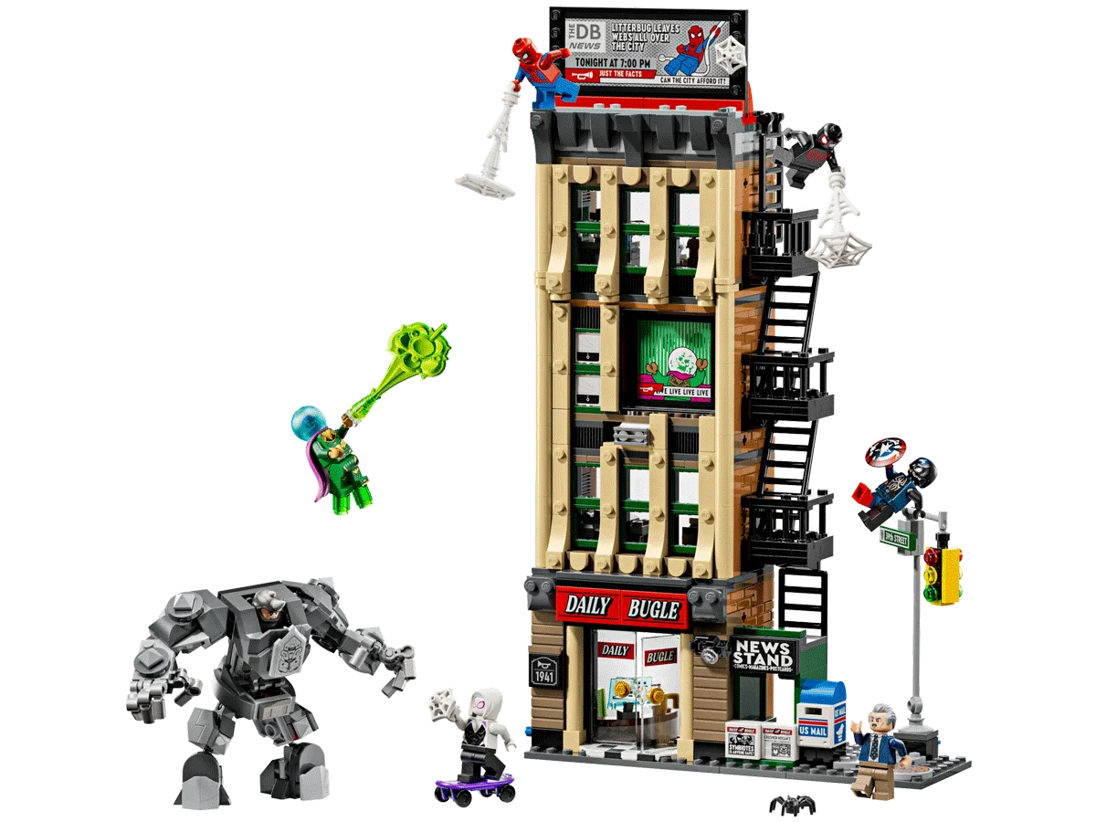 LEGO Spider-Man vs. Mysterio: The Daily Bugle set 76342