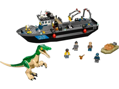 Baryonyx Dinosaur Boat Escape