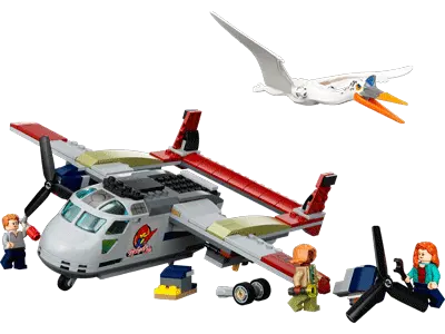 LEGO Quetzalcoatlus Plane Ambush set 76947
