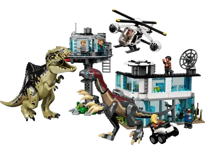 Giganotosaurus & Therizinosaurus Attack