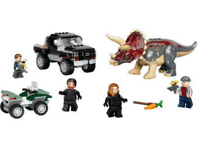 Triceratops Pick-up Truck Ambush