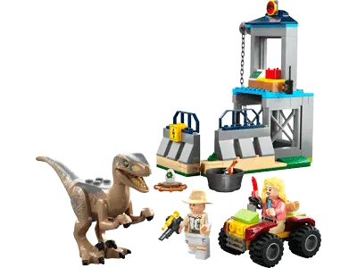 LEGO Velociraptor Escape set 76957
