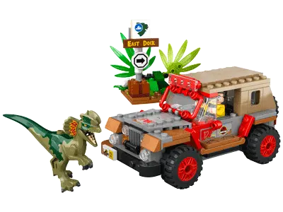 LEGO Dilophosaurus Ambush set 76958