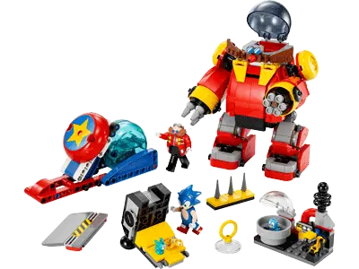 LEGO Sonic vs. Dr. Eggman's Death Egg Robot set 76993