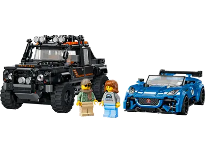 LEGO Jaguar Project 7 & Land Rover Defender set 77264