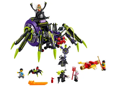 LEGO Spider Queen's Arachnoid Base set 80022
