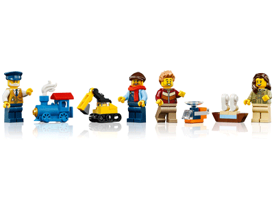 10361-4 LEGO set 10361 Holiday Express Train