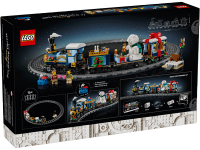 10361-box-back LEGO set 10361 Holiday Express Train Box Back