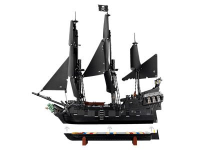 LEGO set 10365 Captain Jack Sparrow's Pirate Ship
