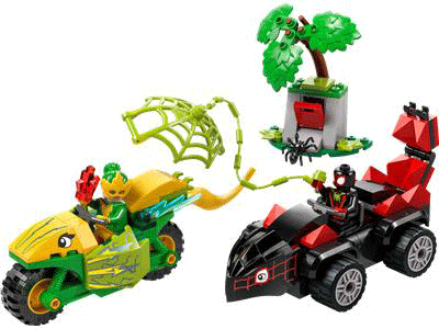 Spin and Electro Dinosaur Vehicle Chase