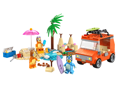 Bluey's Beach & Fammily Car trip