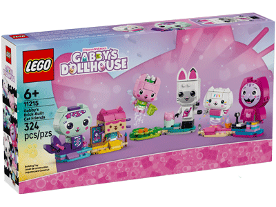 LEGO set 11215 Gabby's Brick-Built Cat Friends Box Front