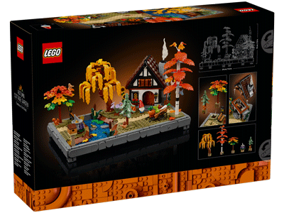 LEGO set 11372 Autumn Cottage Garden Box Back