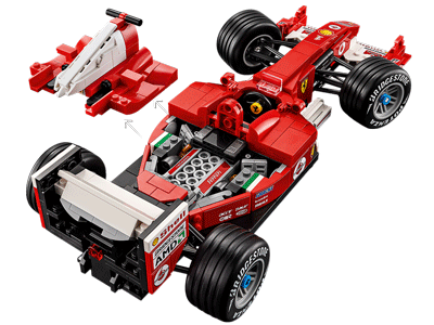 LEGO set 11375 Ferrari F2004 & Michael Schumacher