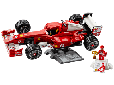 LEGO set 11375 Ferrari F2004 & Michael Schumacher