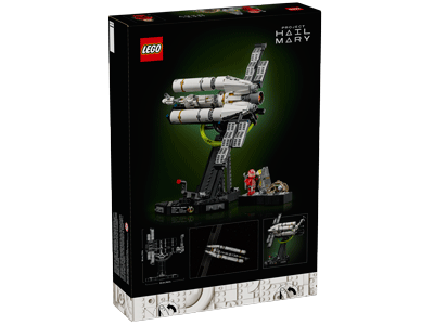 LEGO set 11389 Project Hail Mary Box Back