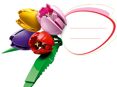 LEGO set 11501 Tulip Bouquet