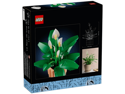 LEGO set 11504 Peace Lily Box Back
