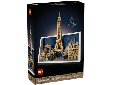 LEGO set 21064 Paris – City of Love Box Front