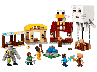 The Ghast Balloon Village Attack