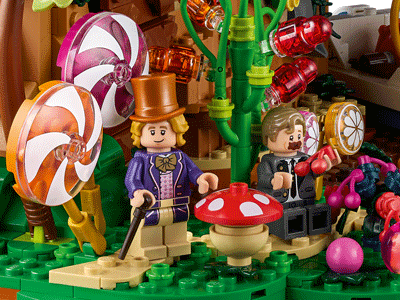 LEGO set 21360 Willy Wonka & the Chocolate Factory