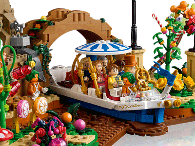 LEGO set 21360 Willy Wonka & the Chocolate Factory
