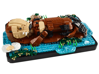 LEGO set 21366 Floating Sea Otters