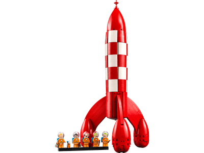 Tintin Moon Rocket