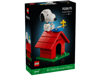 LEGO set 21368 Peanuts: Snoopy's Doghouse Box Front