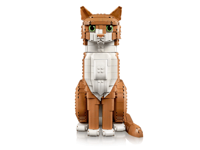 LEGO set 21376 Orange Cat