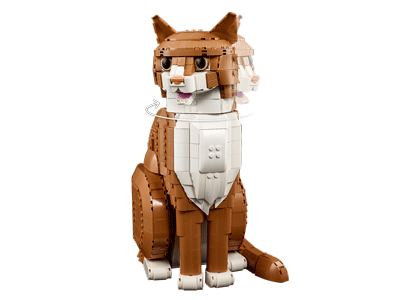 LEGO set 21376 Orange Cat