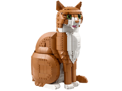 LEGO set 21376 Orange Cat