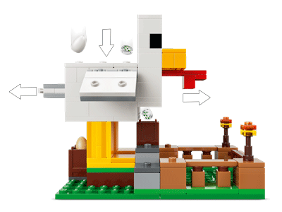 21585-5 LEGO set 21585 Chicken Farm
