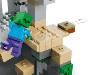 21587-4 LEGO set 21587 Zombie Dungeon