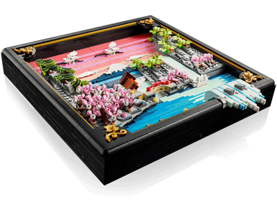 LEGO set 31218 Japanese Cherry Blossom Landscape