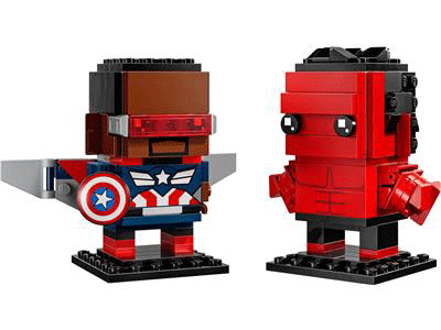 Captain America & Red Hulk Figures