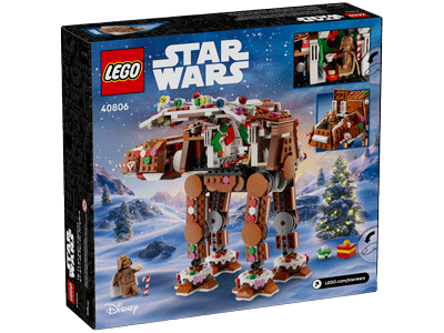 LEGO set 40806 Gingerbread AT-AT Walker