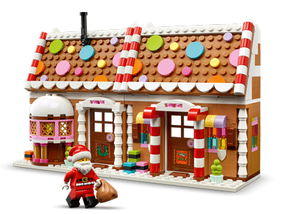 LEGO set 40809 Festive Gingerbread House