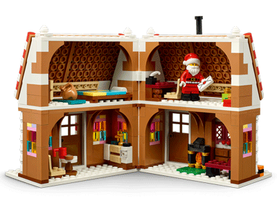 LEGO set 40809 Festive Gingerbread House