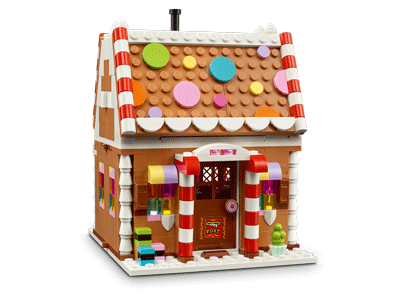 LEGO set 40809 Festive Gingerbread House