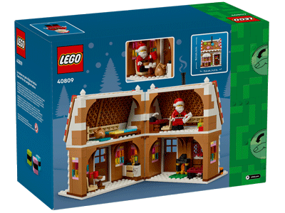 LEGO set 40809 Festive Gingerbread House