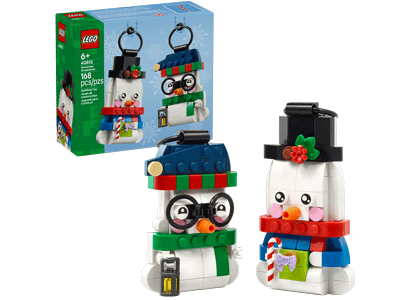LEGO set 40812 Snowman Ornaments