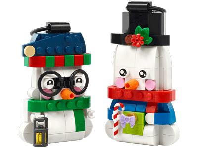 40812 Snowman Ornaments