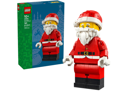 LEGO set 40820 Up-Scaled Santa Minifigure