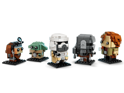 LEGO set 40856 The Mandalorian and Grogu: Allies & Villains