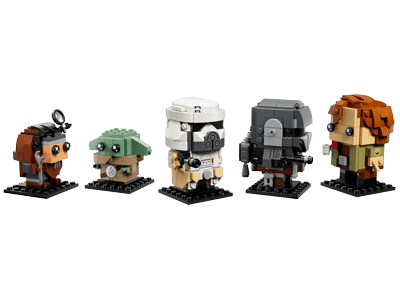 LEGO set 40856 The Mandalorian and Grogu: Allies & Villains